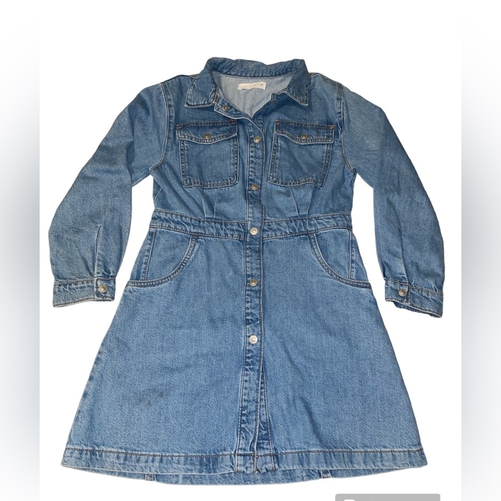 Zara denim girls dress
